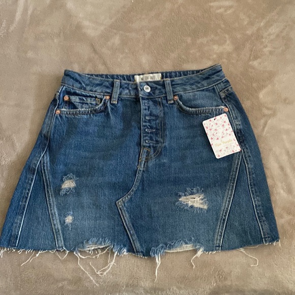 Free People Denim Skirt - Picture 5 of 6